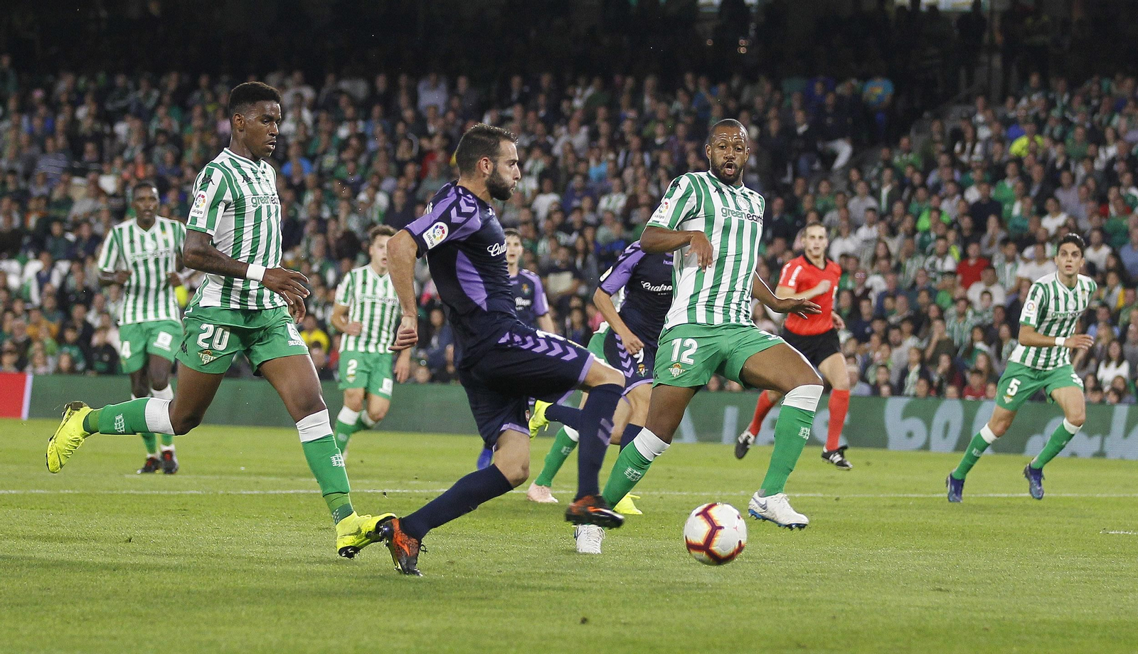 Las imágenes del Betis-Valladolid