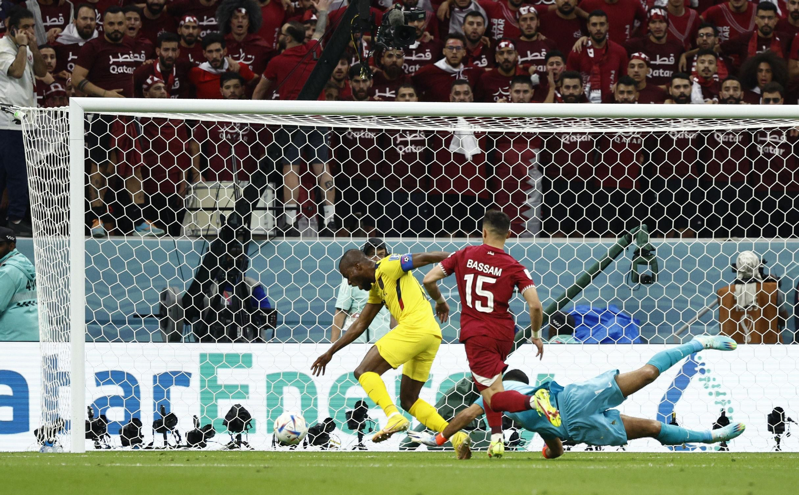 Las imágenes del Qatar - Ecuador, partido inaugural del Mundial 2022