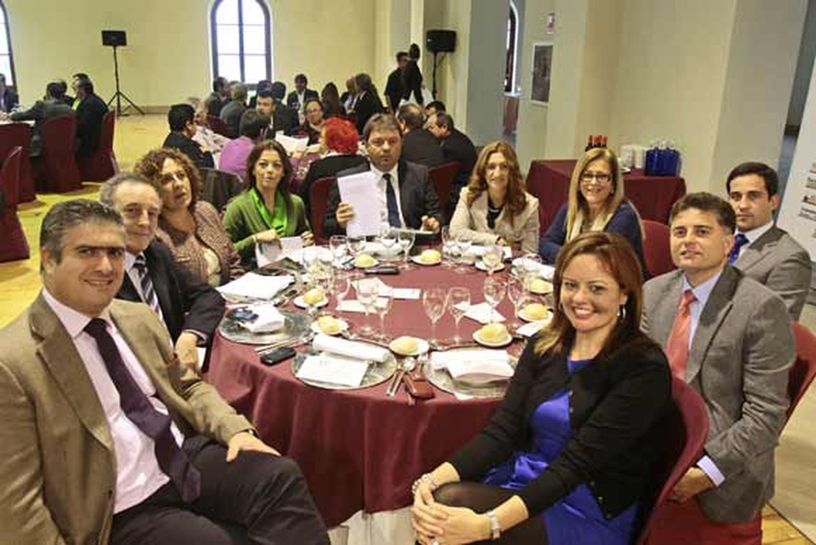 Juan A. Blanco, Hipólito García, Blanca Alcántara, Luisa Besa, Víctor Laseca, Ángeles Carrasco, Yolanda Peinado, José M. Vera, Antonio Verdú y Silvia López.  

Foto: Julio Gonzalez/Joaquin Pino/Lourdes de Vicente