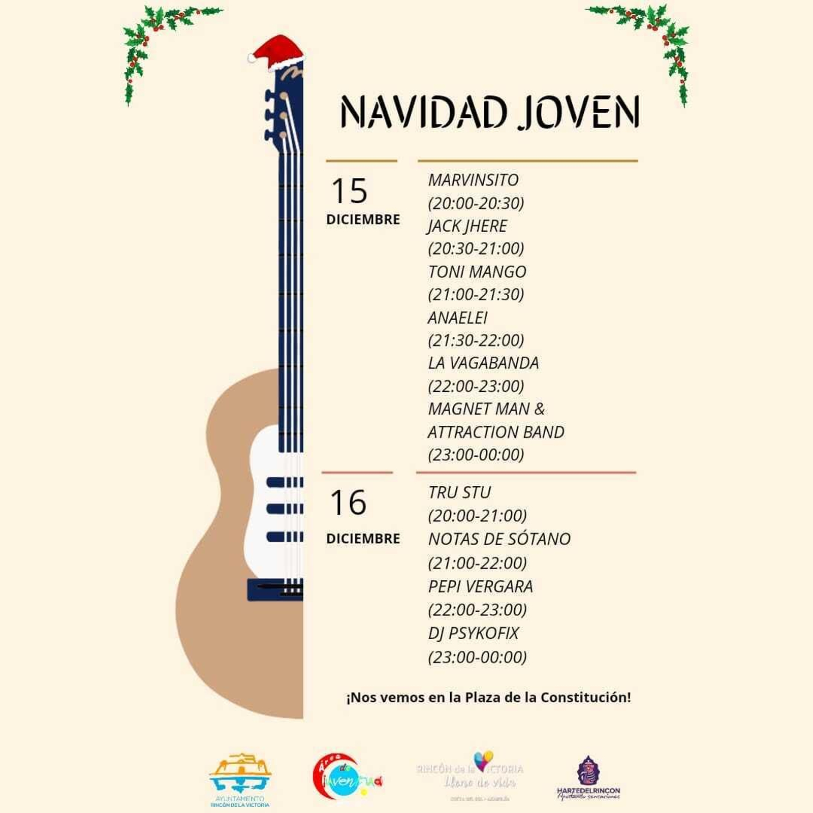 Cartel de la 'Navidad Joven' en Rincón de la Victoria Cartel de la 'Navidad Joven' en Rincón de la Victoria