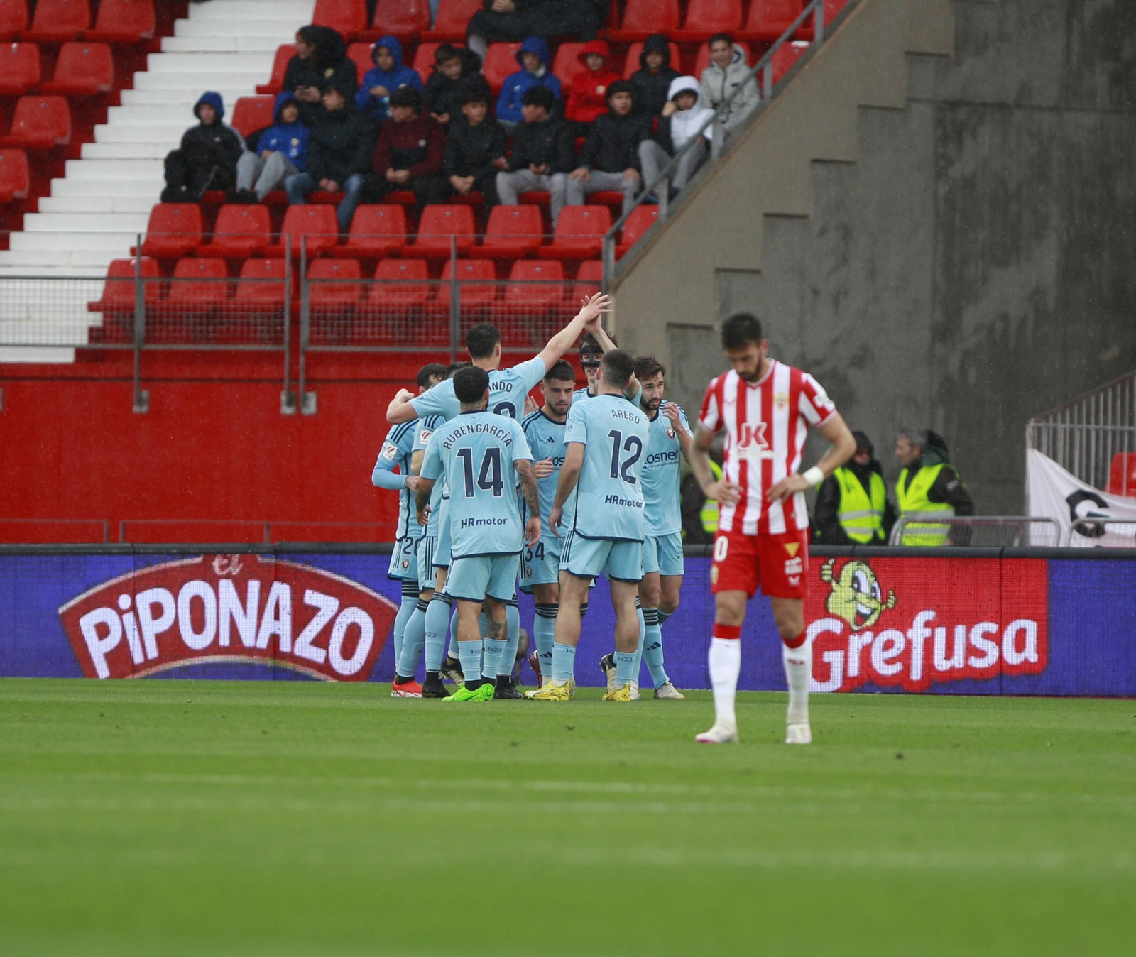 Las mejores imágenes del partido de fútbol U.D. Almería-C.A. Osasuna