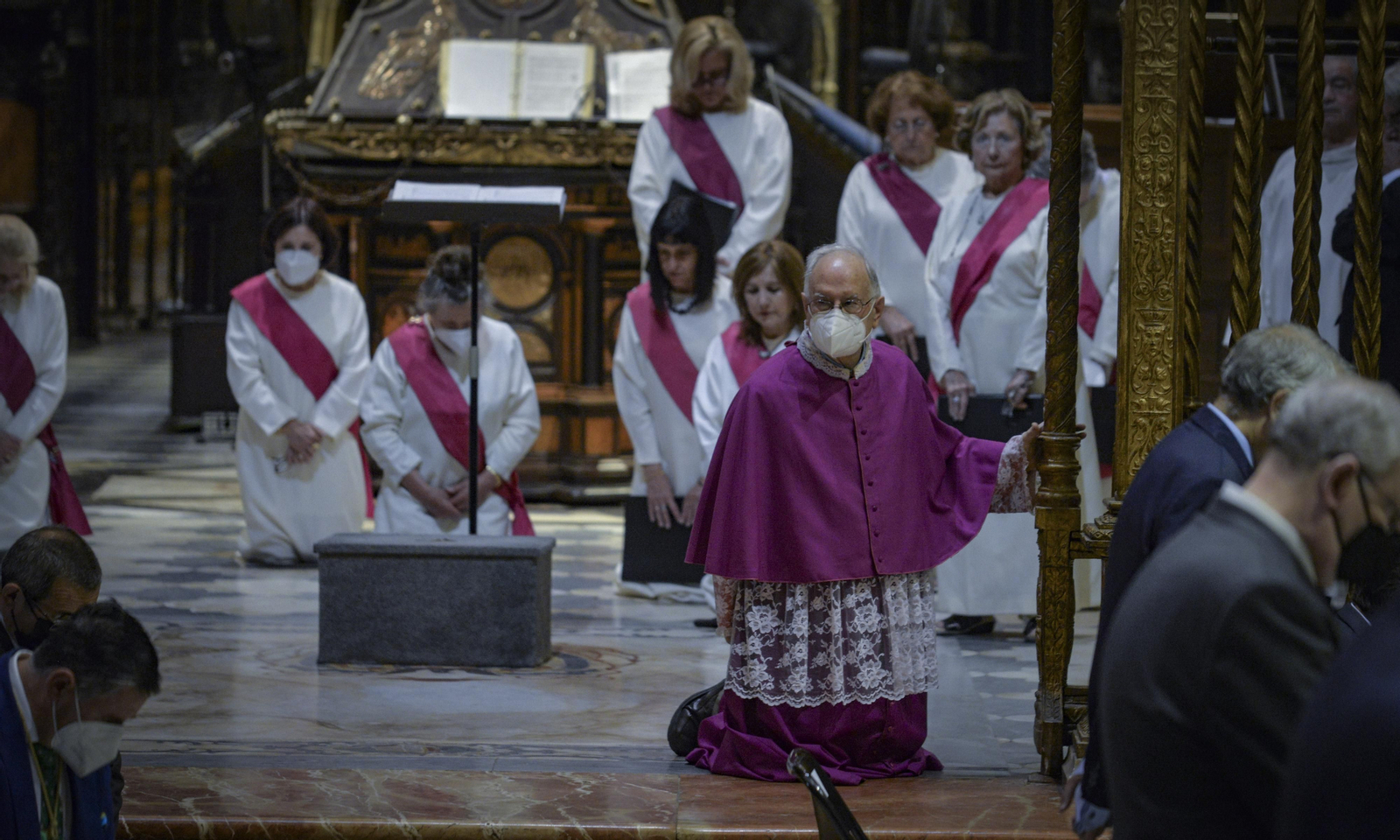 La Misa de despedida de Monseñor Asenjo, en imágenes