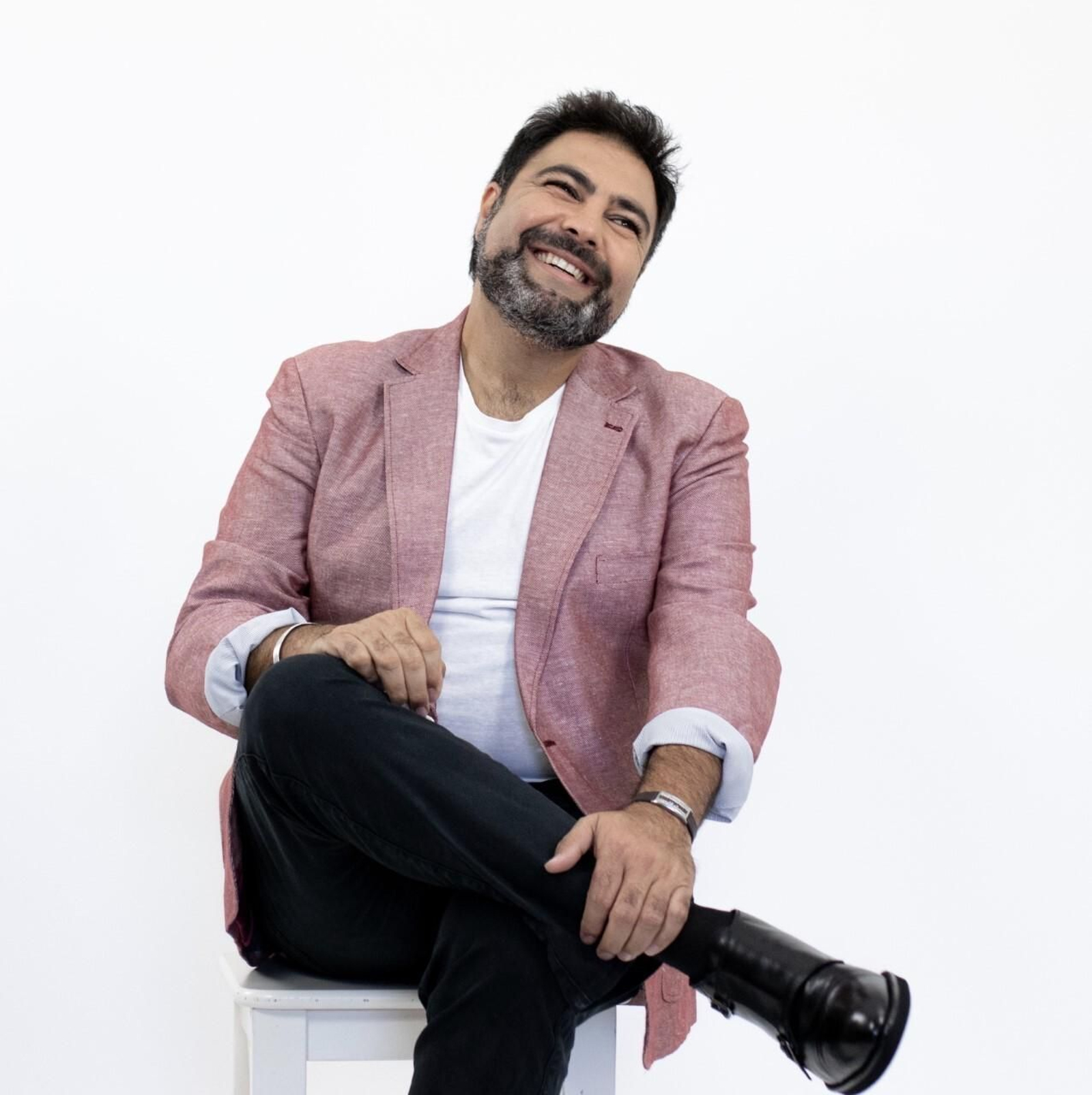 El cantaor Antonio Campos, autor también de temas propios.