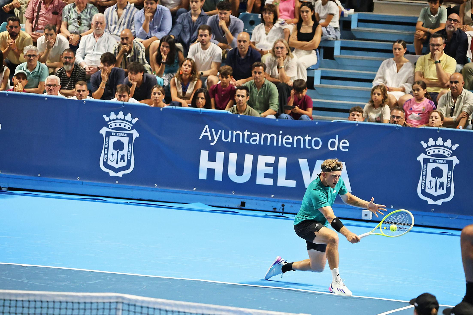 Imágenes de la final masculina de la Copa del Rey de tenis entre Daniil Medvedev y Alejandro Davidovich
