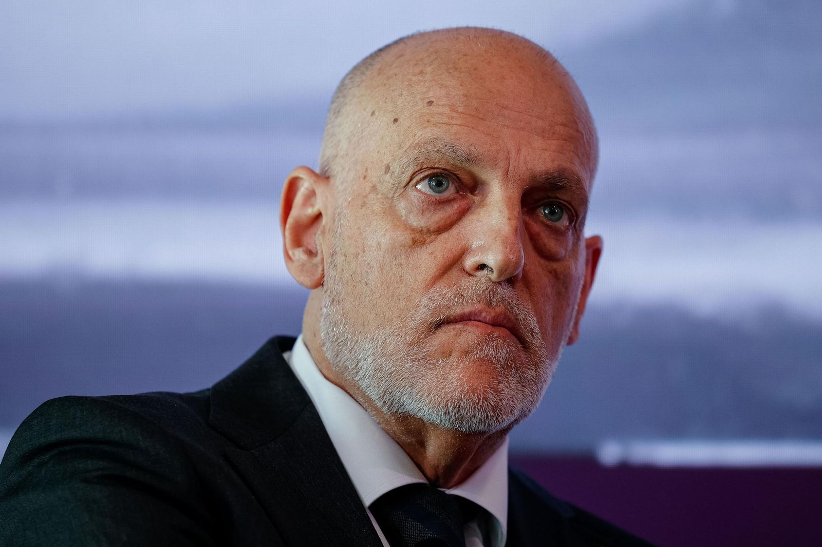 El presidente de LALIGA, Javier Tebas durante un evento.