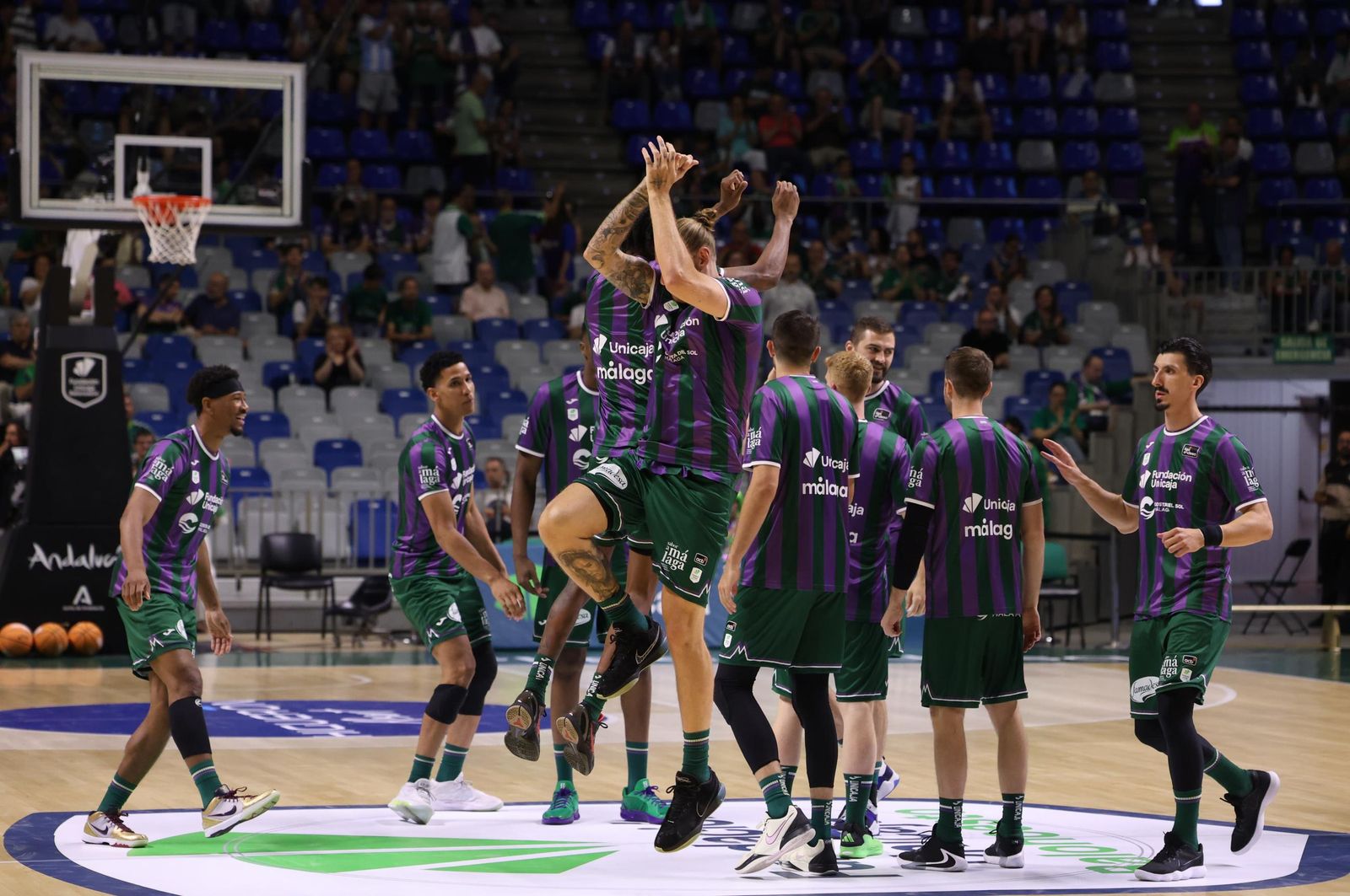 Las fotos del Unicaja-Barcelona, primer partido del play off de la Liga Endesa
