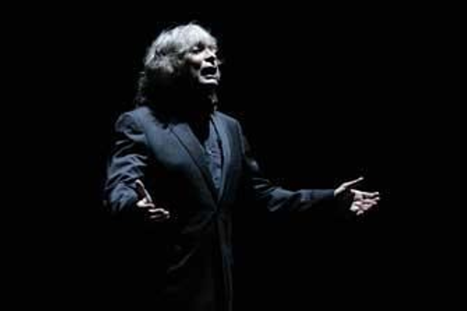 El cantaor José Mercé, durante un recital. /Juan Carlos Muñoz