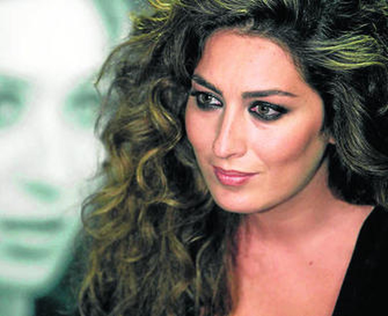 Estrella Morente en la presentación de su disco.