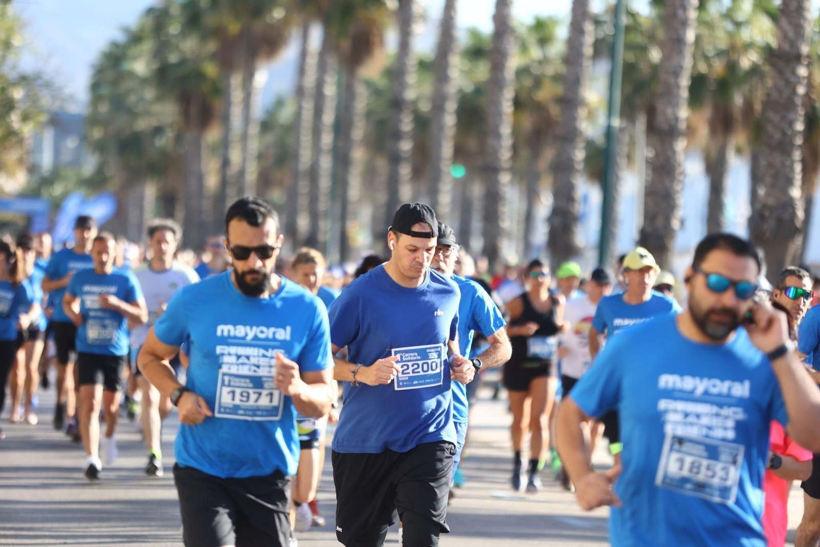 Las mejores fotos de la I Carrera Solidaria Mayoral de Málaga