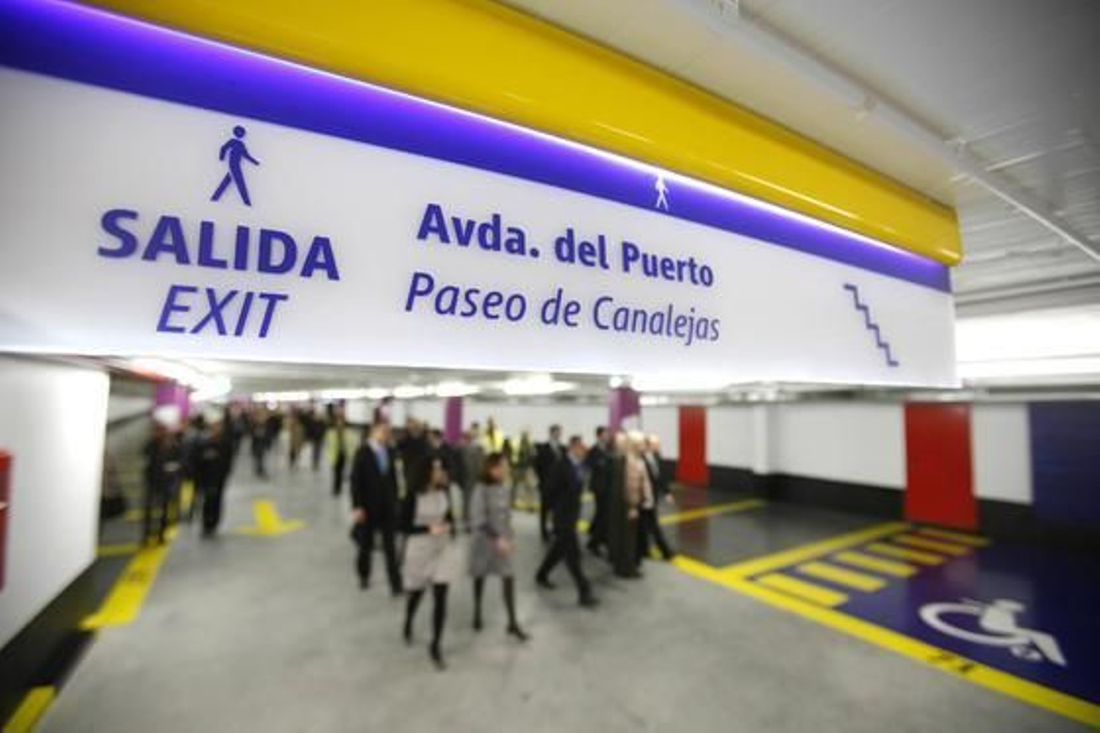 Teófila Martínez inaugura la ampliación del parking de Canalejas. 

Foto: Jesus Marin