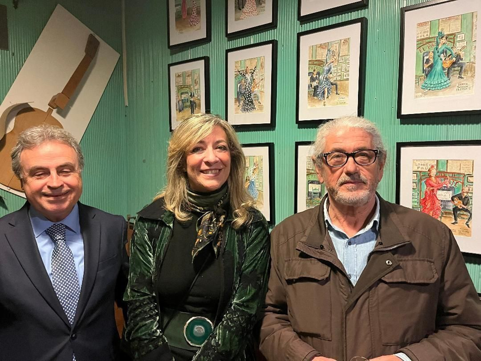 Exposición 'Pasaje al flamenco' de Silvia Díez en Jerez