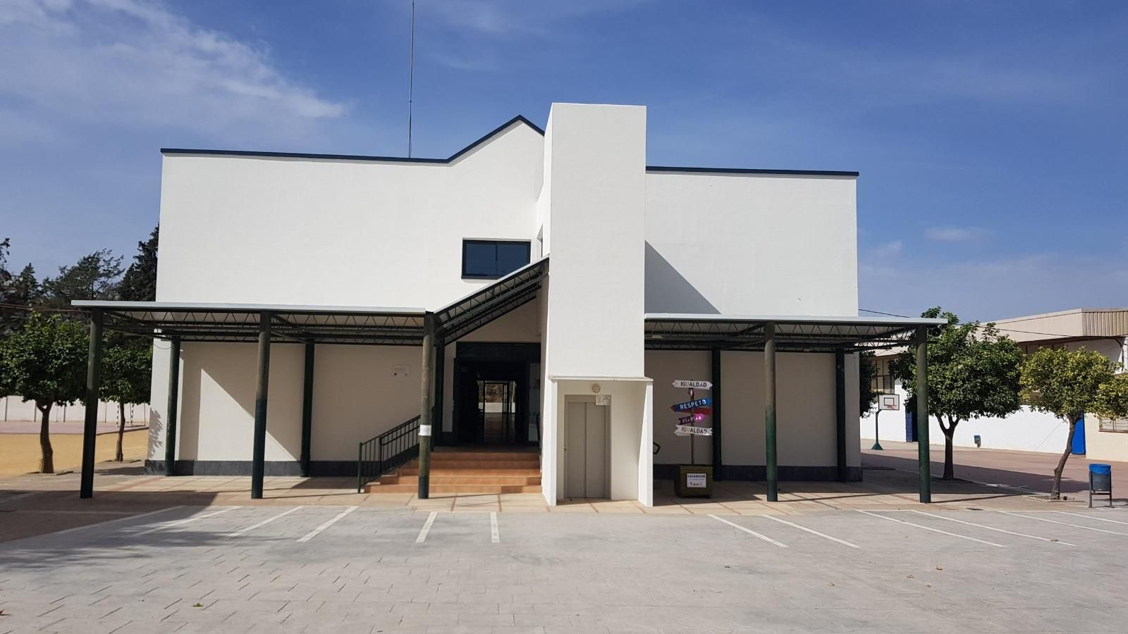 El colegio Lope de Vega de Casariche.