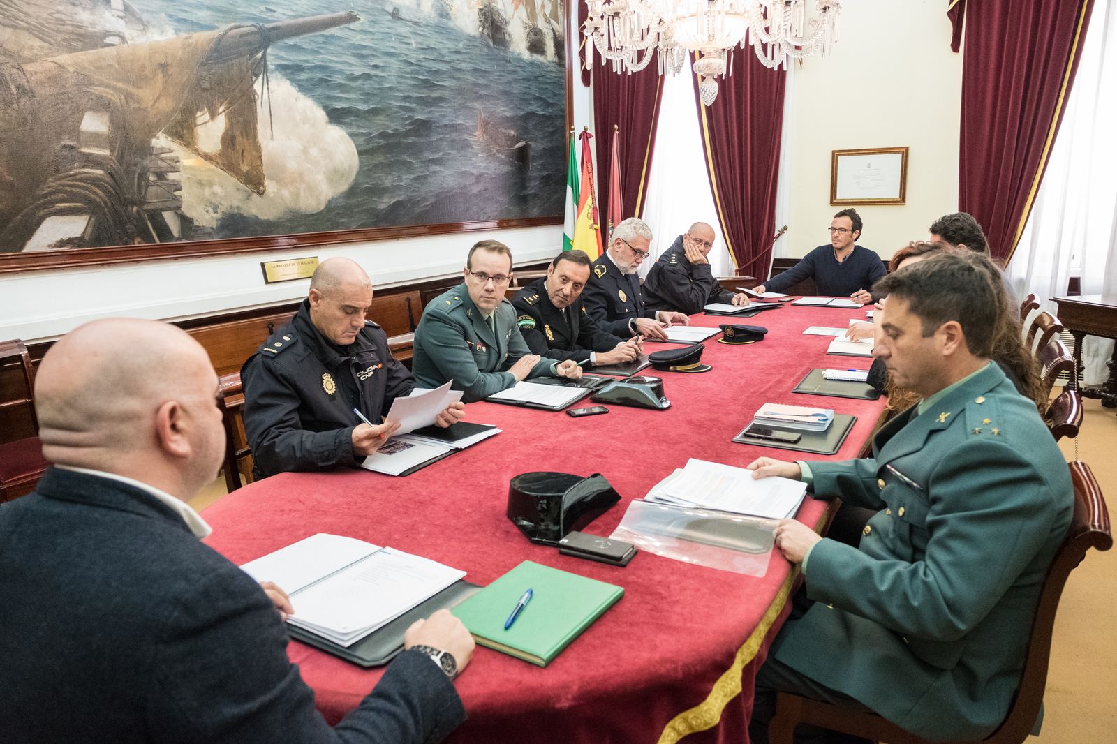 Una imagen de la reunión.