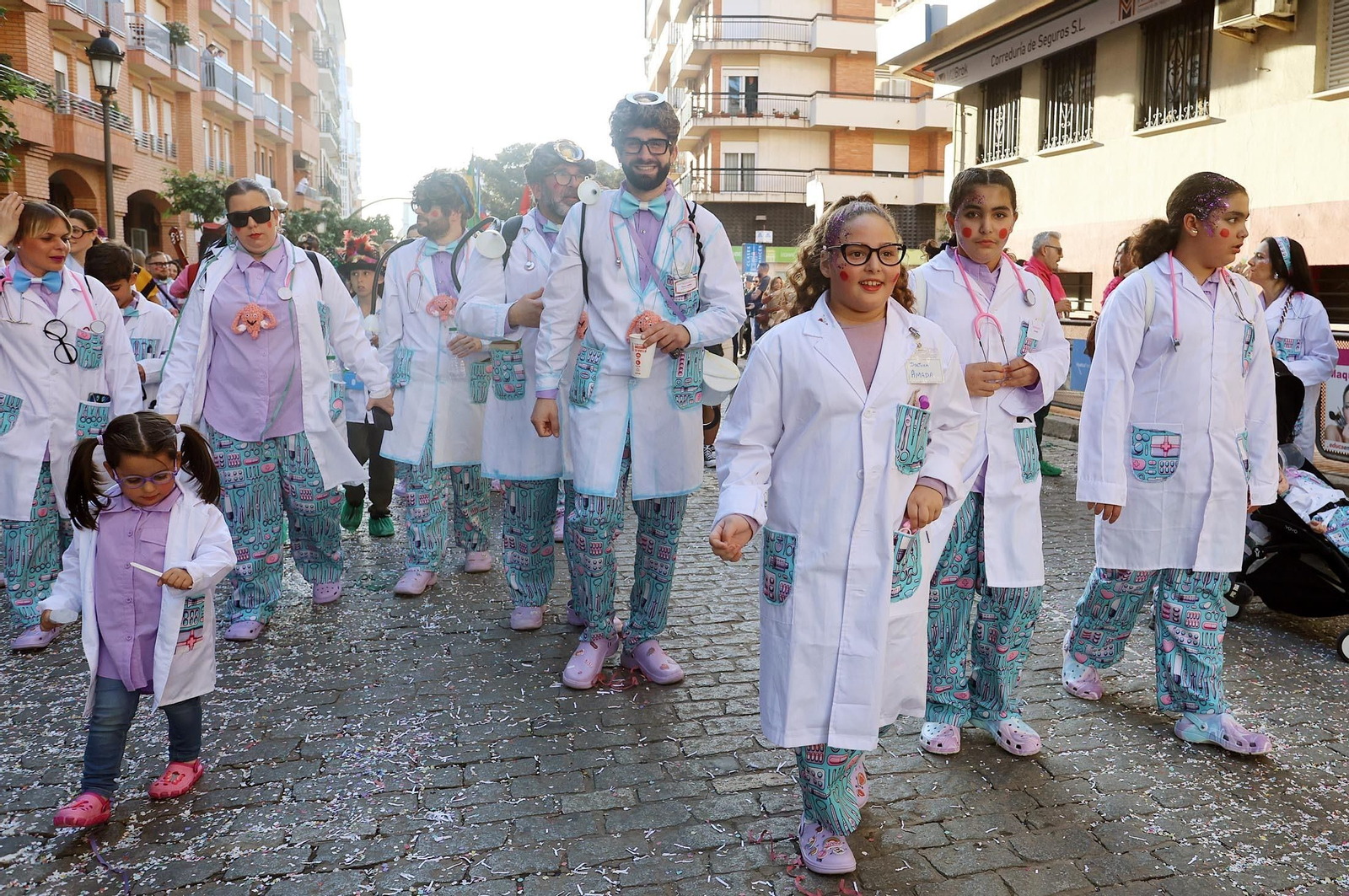 Imágenes de la cabalgata del Carnaval Colombino 2024