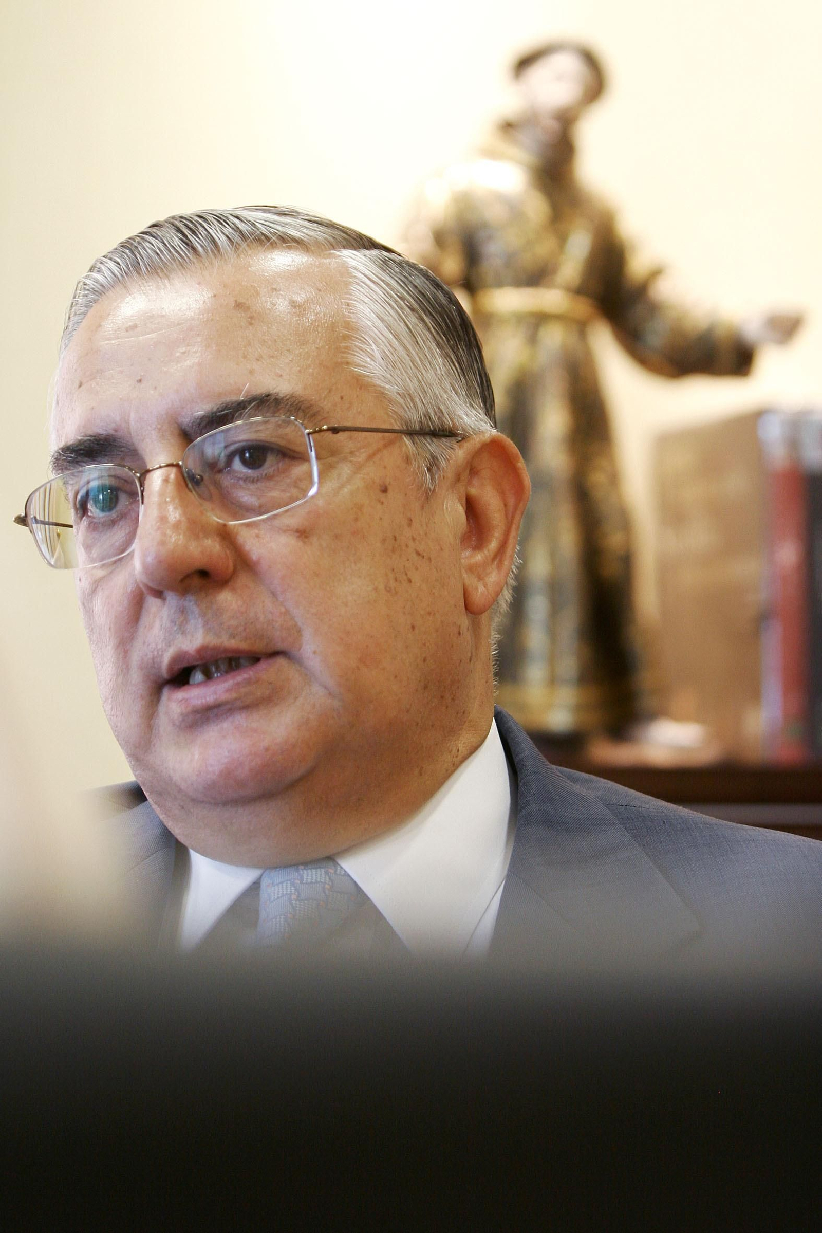 Francisco de Paula Molina, en su etapa al frente del Unicaja