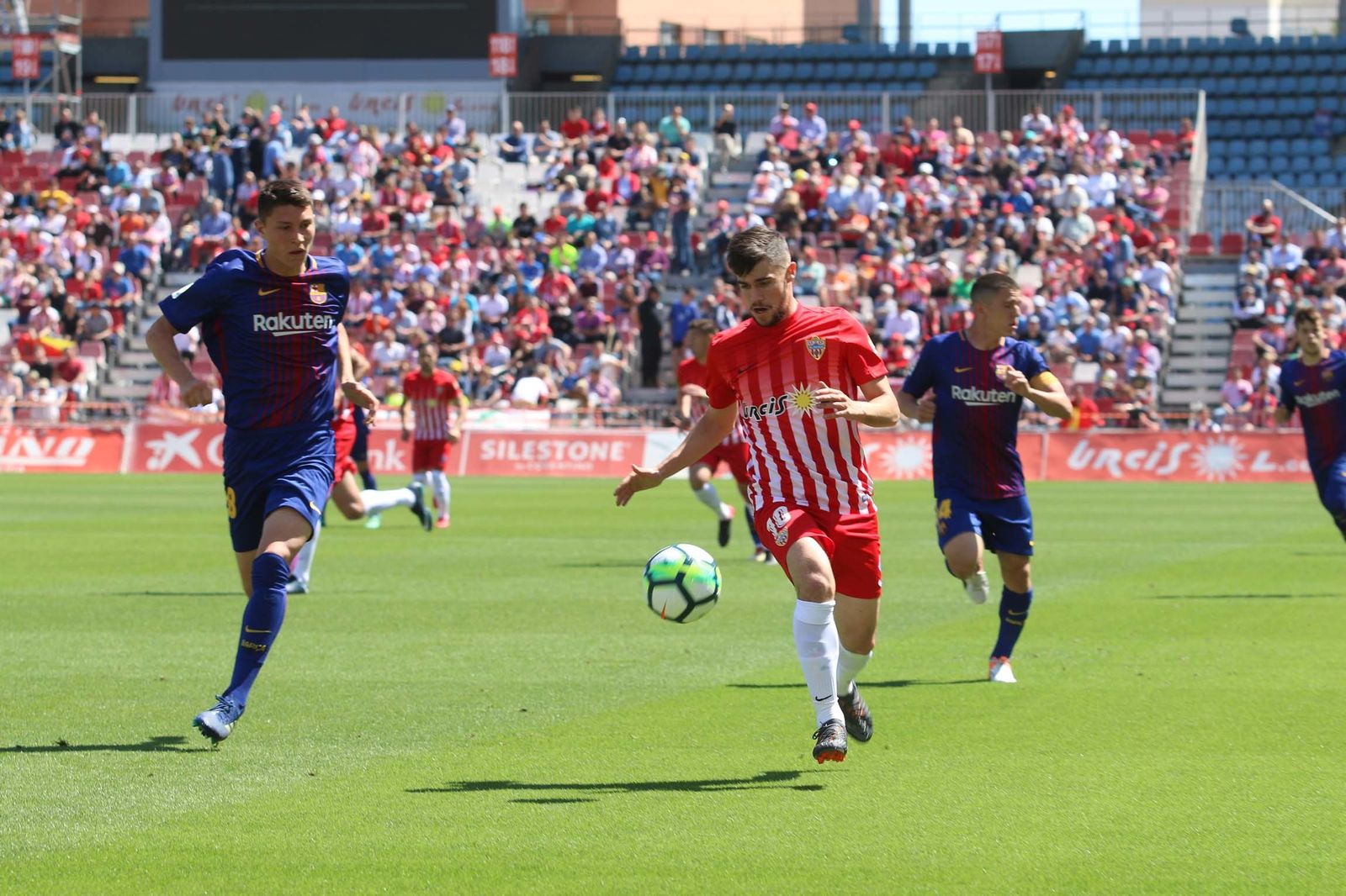 El UD Almería-Barça B, en imágenes