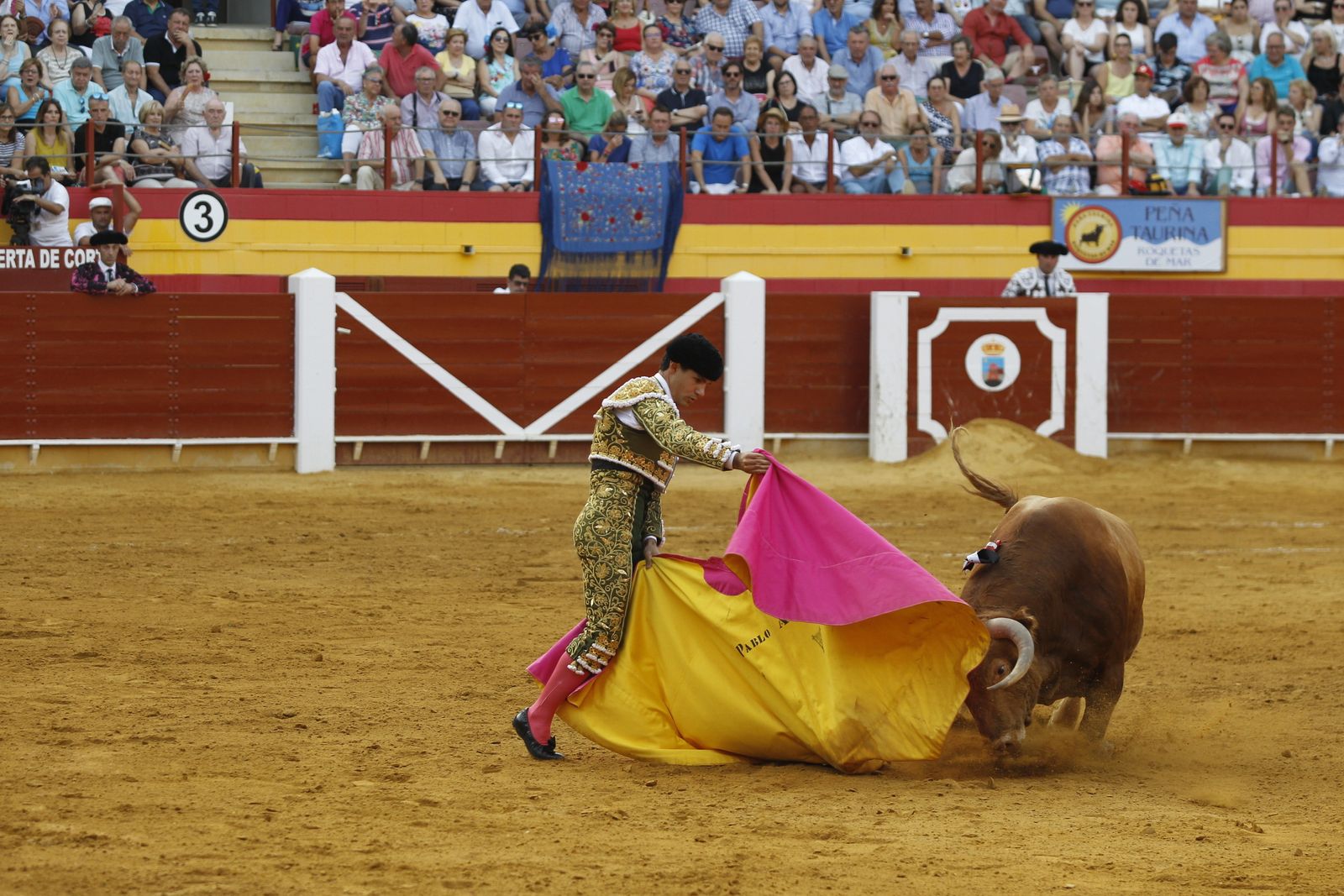 Fotogalería corrida toros Feria Santa Ana-Roquetas de Mar-El Juli-Perera-Aguado