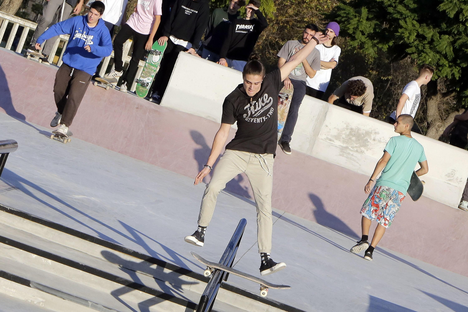 Inauguración del nuevo Skate Park en el complejo deportivo de Chapín