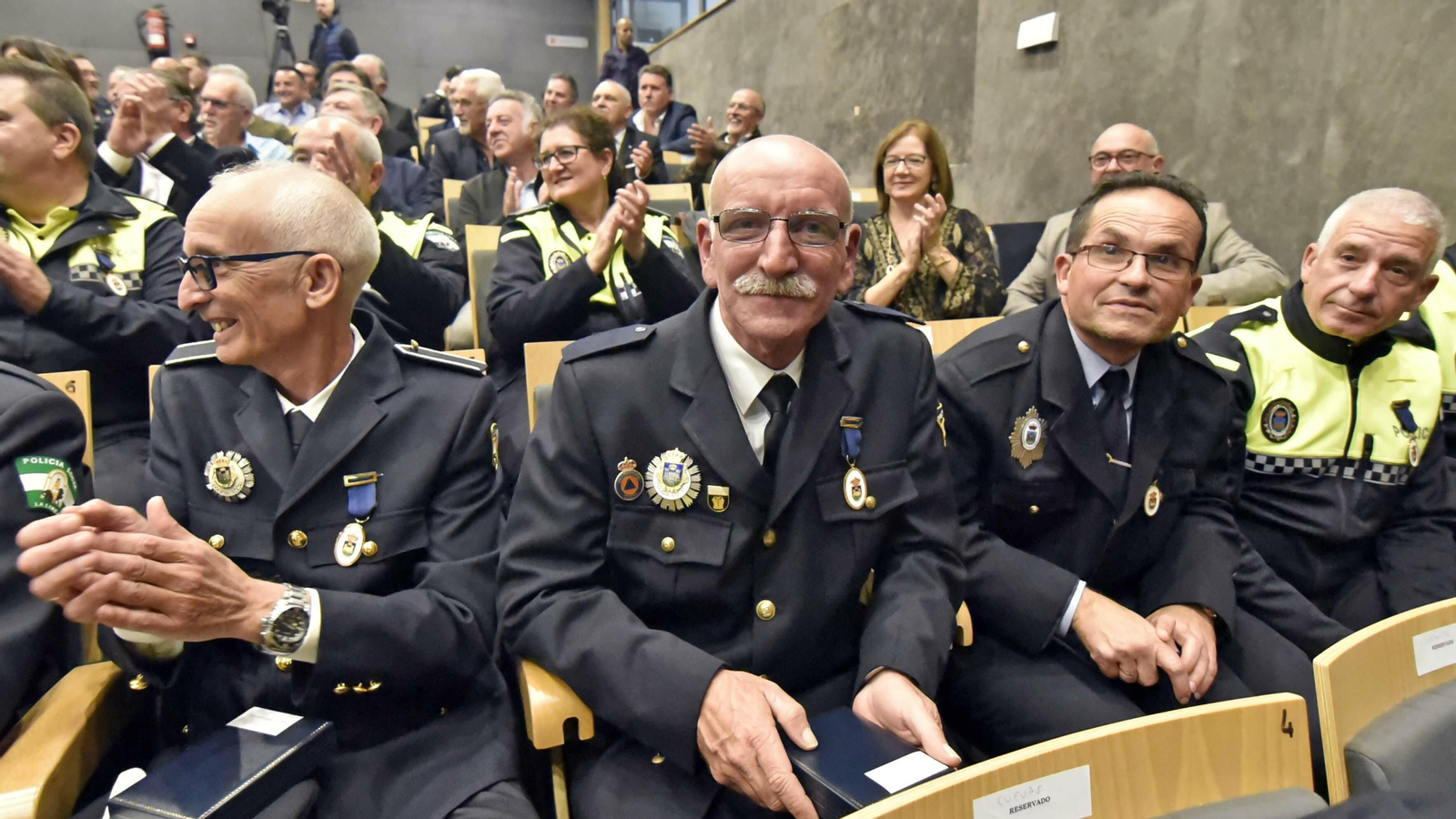 Las fotos de los reconocimientos a la Policía Local de La Línea