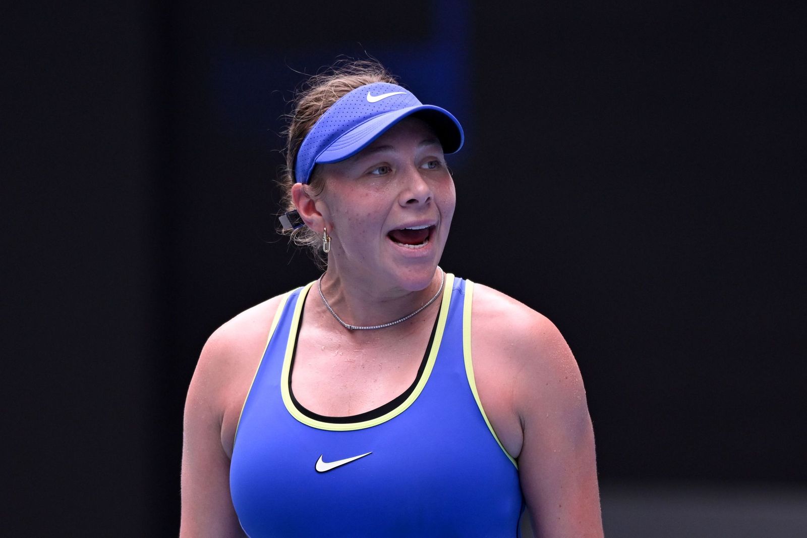 Las fotos de la retirada de Musetti ante Djokovic y del resto de cuartos de final