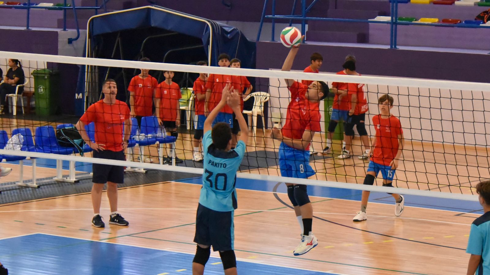 Las fotos de la segunda jornada del Campeonato de Andalucía infantil masculino de voleibol en La Línea