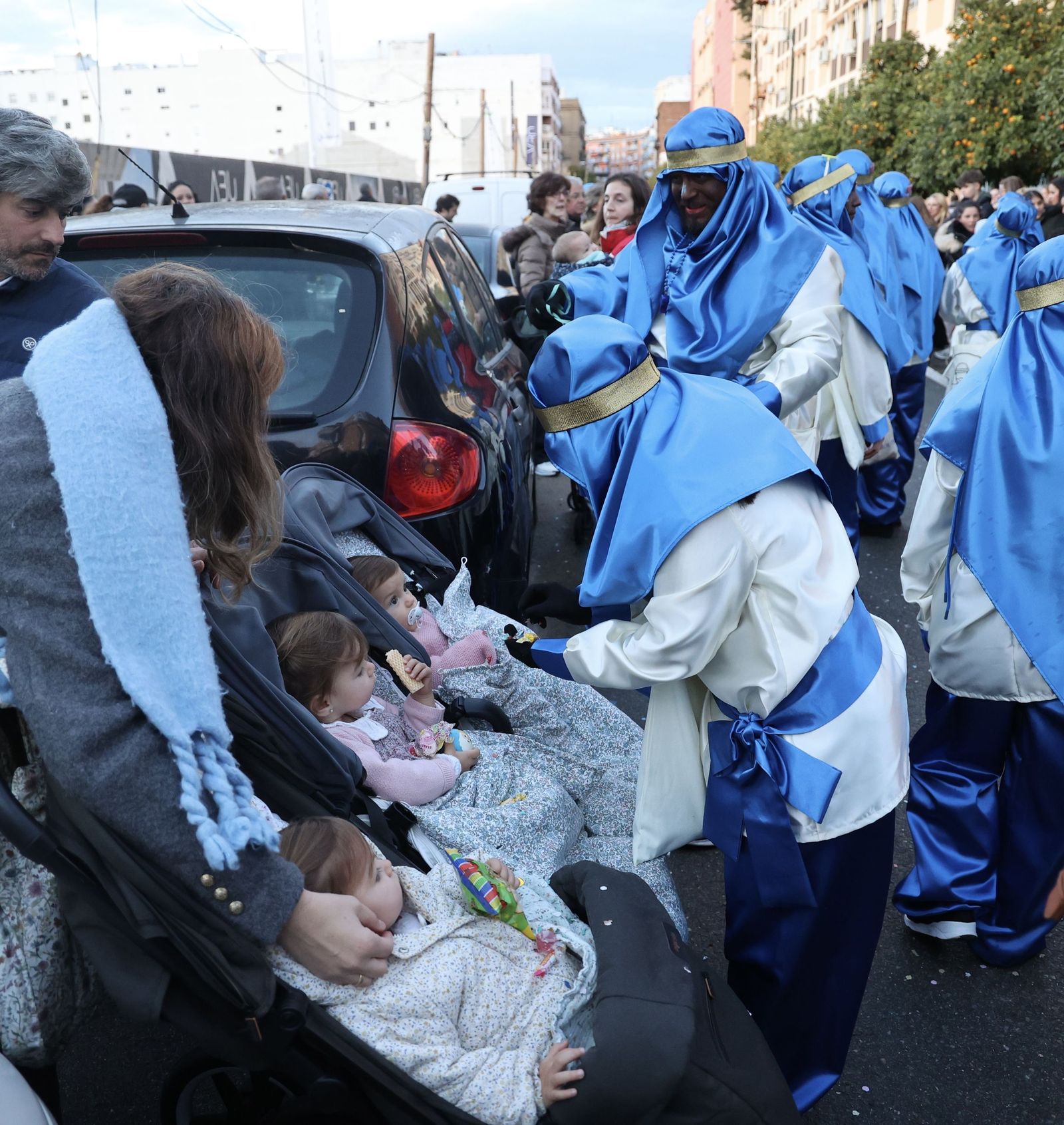 Las fotos del Heraldo de los Reyes Magos en Nervión
