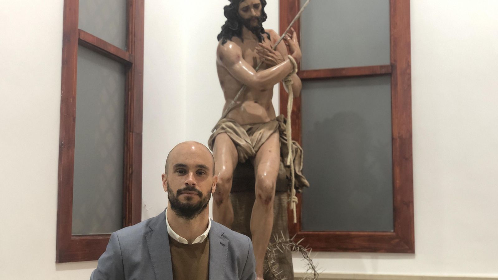 Andrés Maderal, presidente de la asociación parroquial.