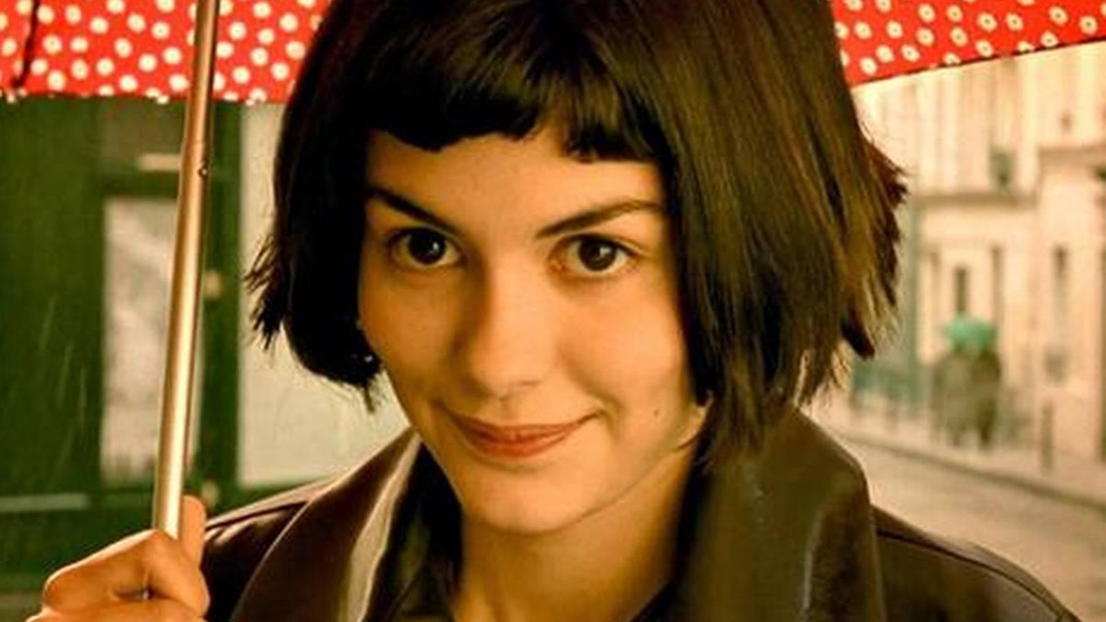 Audrey Tautou en el personaje de Amelie con un corte de pelo muy similar al de Ana de Armas.