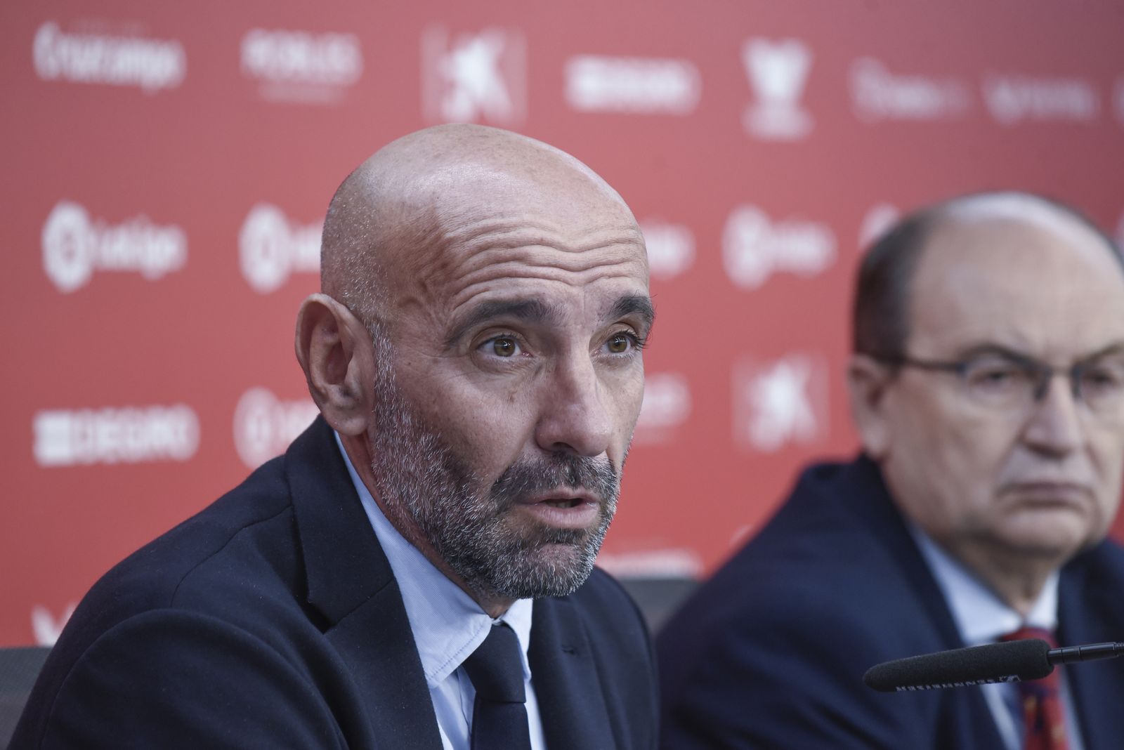 Las imágenes de la presentación de Sampaoli como nuevo entrenador del Sevilla