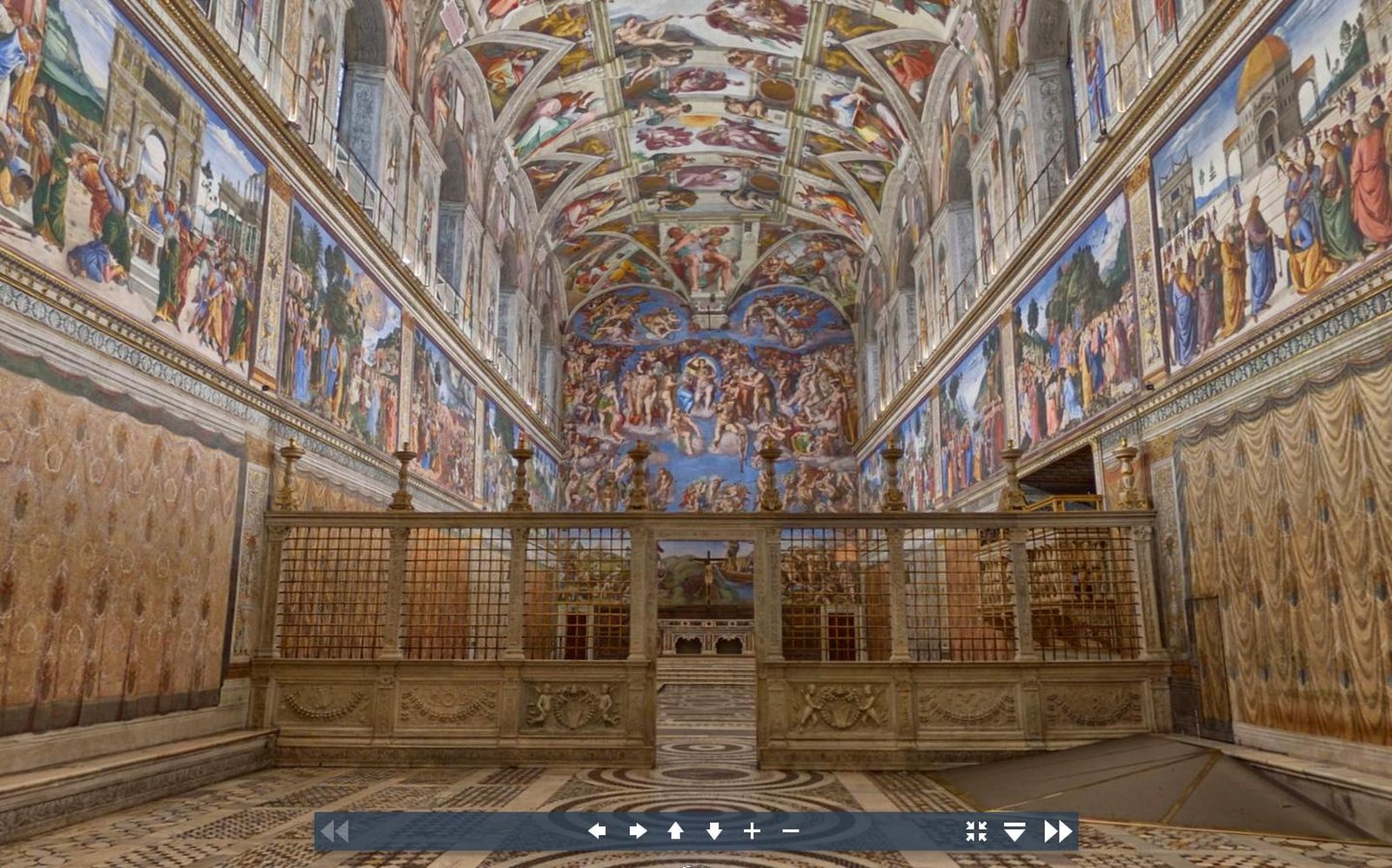 La visita virtual a la Capilla Sixtina, en el Museo Vaticano, es una de las más populares del mundo.