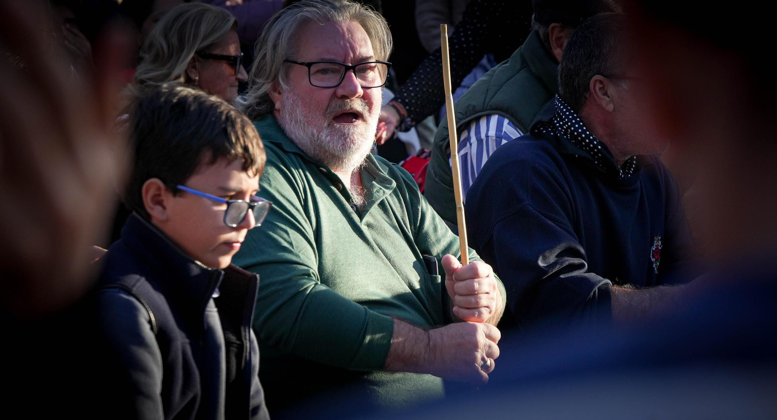 Imágenes del gran ambiente el primer día de zambombas en Jerez