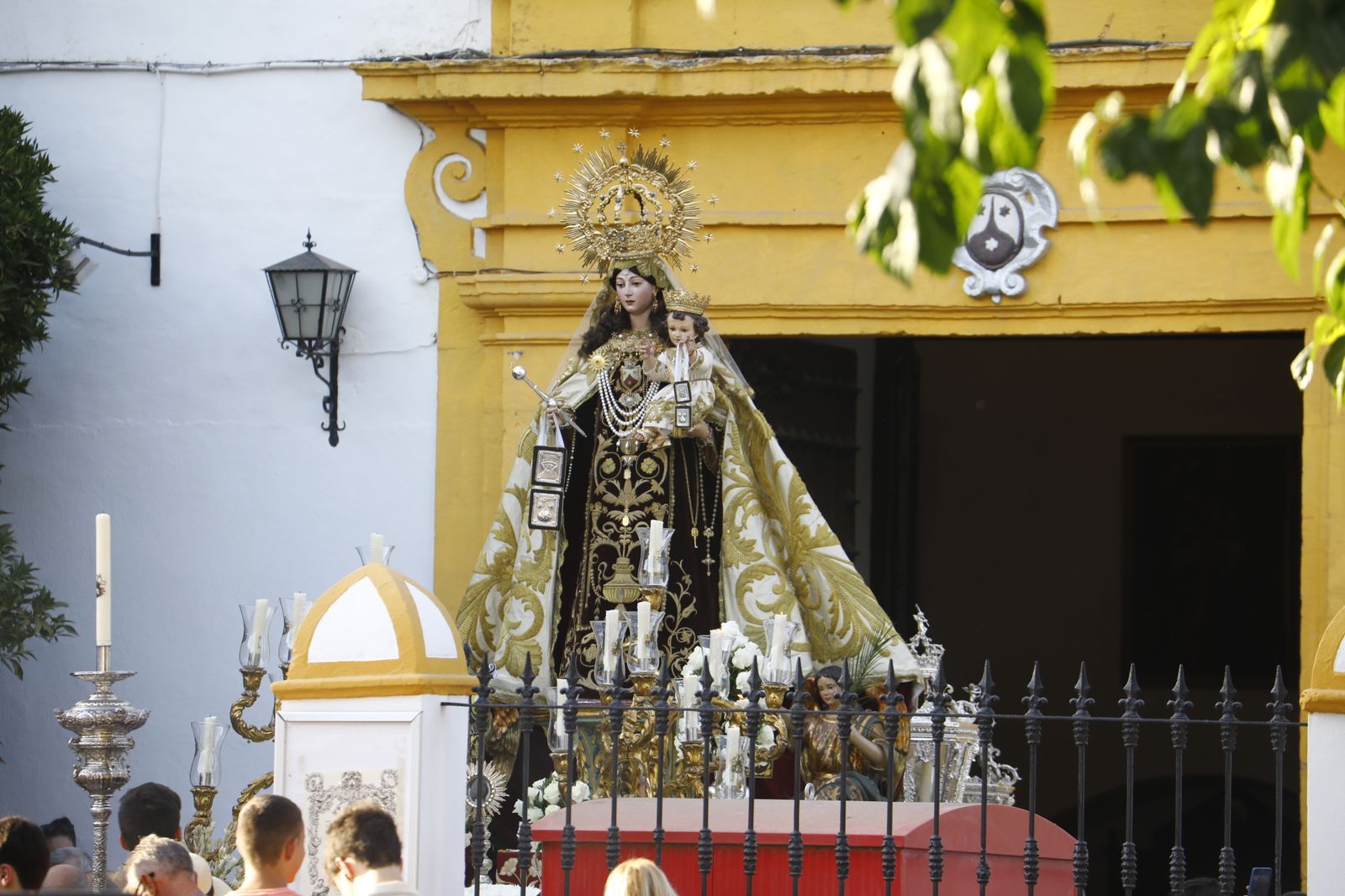 La procesión de la Virgen del Carmen de Puerta Nueva de Córdoba, en imágenes