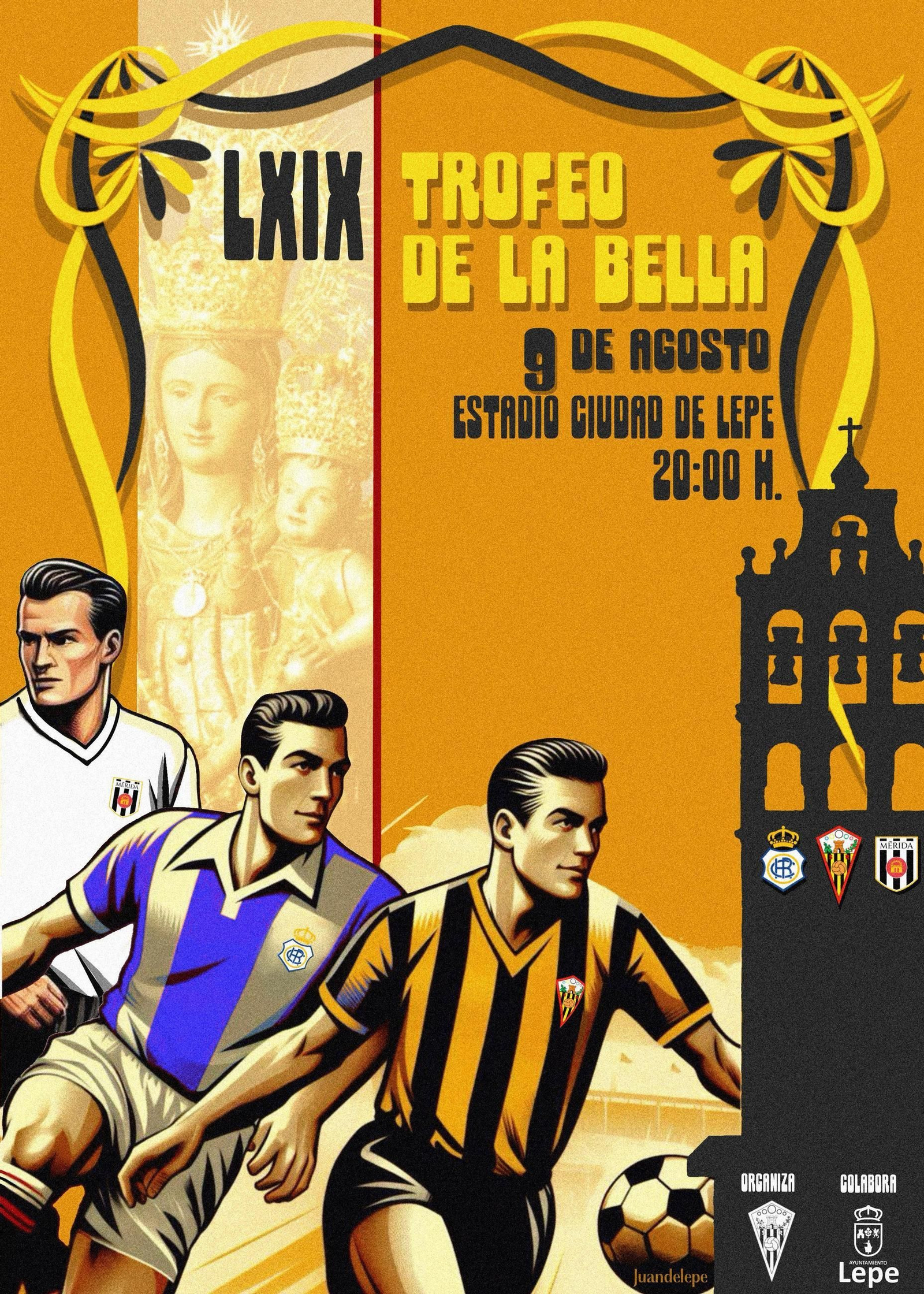 Cartel de la LXIX edición del Trofeo de la Bella.