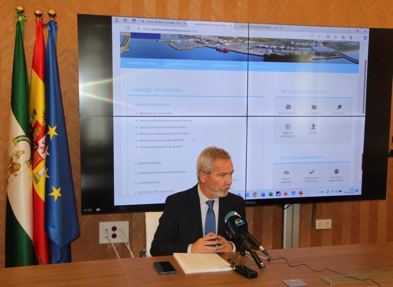 La Autoridad Portuaria de Motril concluye la implementación del Servicio Integral de Administración Electrónica