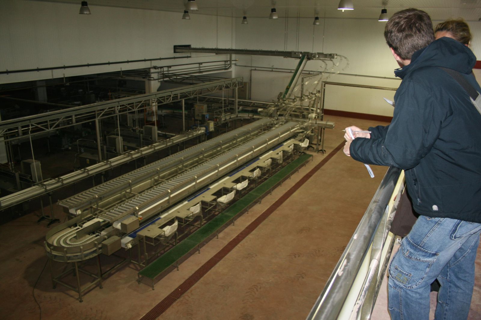 La maquinaria de procesamiento de pescado de El Rey de Oros, en una imagen de hace ya una década.