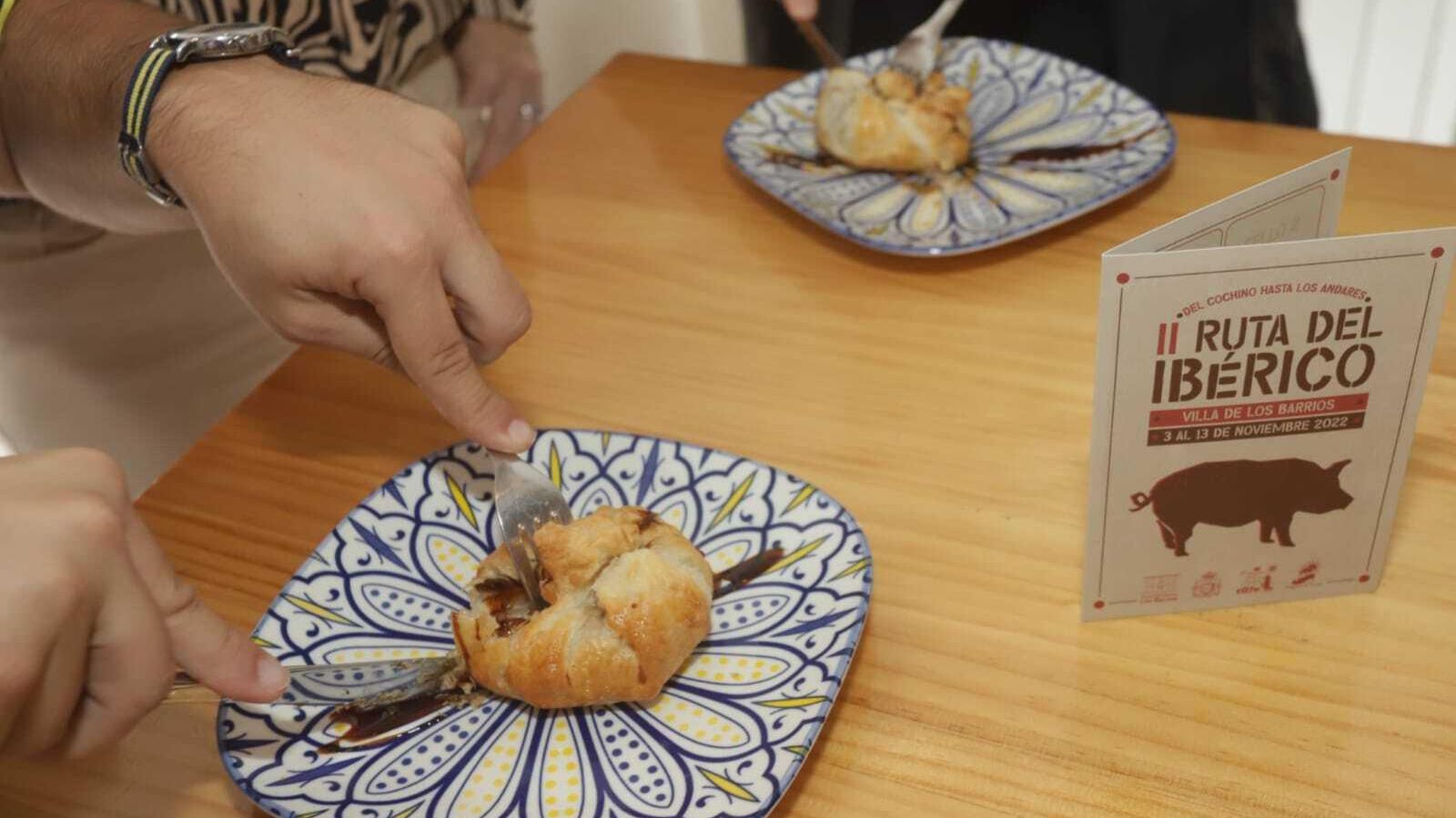 Tapa de la Ruta del Ibérico.