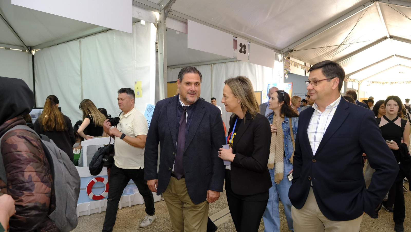 Imágenes de la Feria de la Innovación y la Ciencia en la Universidad de Almería-UAL