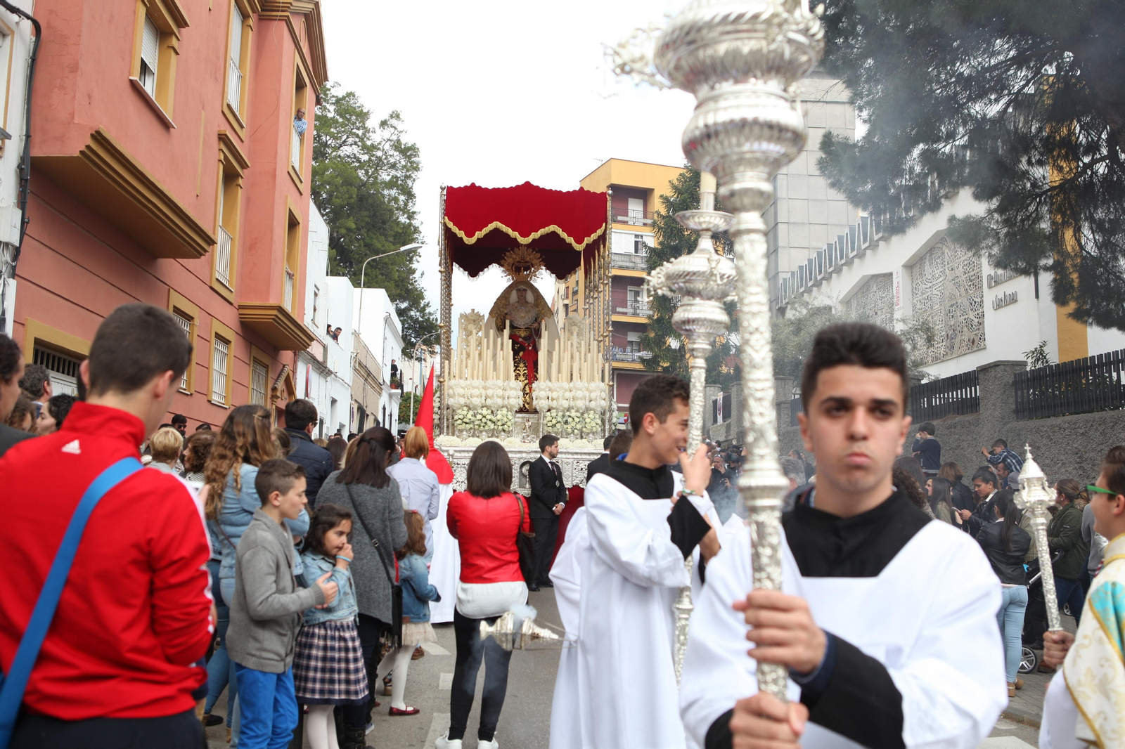 La Borriquita y la Virgen de la Alegría de Algeciras