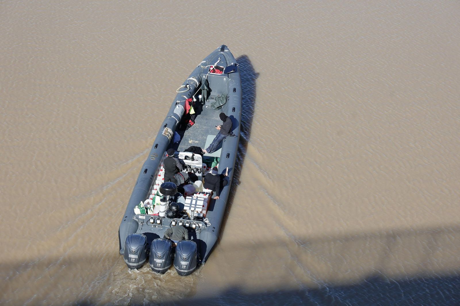 Narcolanchas en la Cartuja