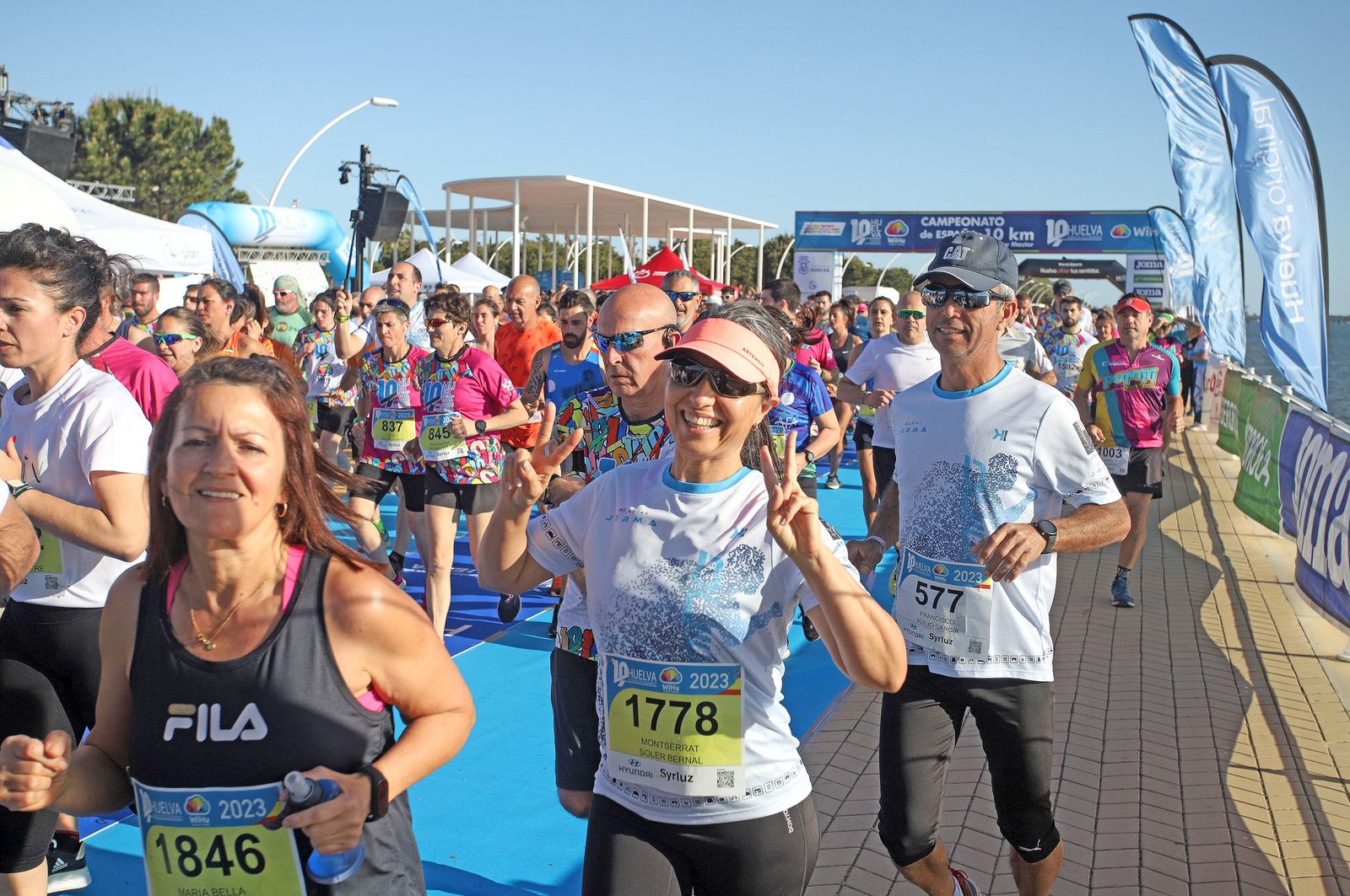 Imágenes de la 10K Puerta del Descubrimiento en Huelva