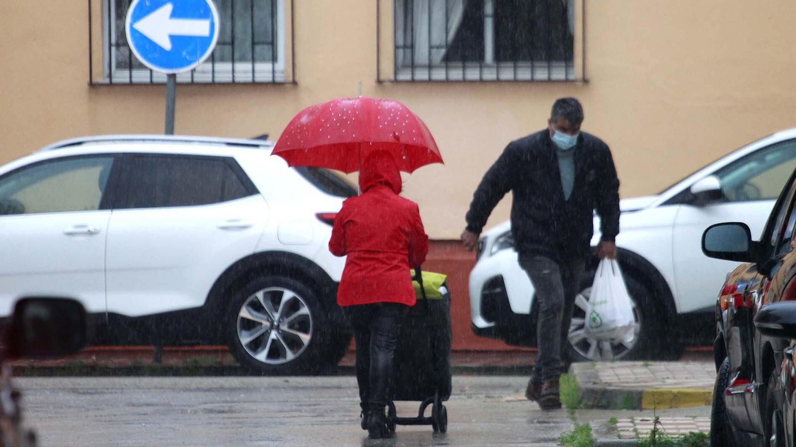 Las fotos del temporal de lluvia en el Campo de Gibraltar