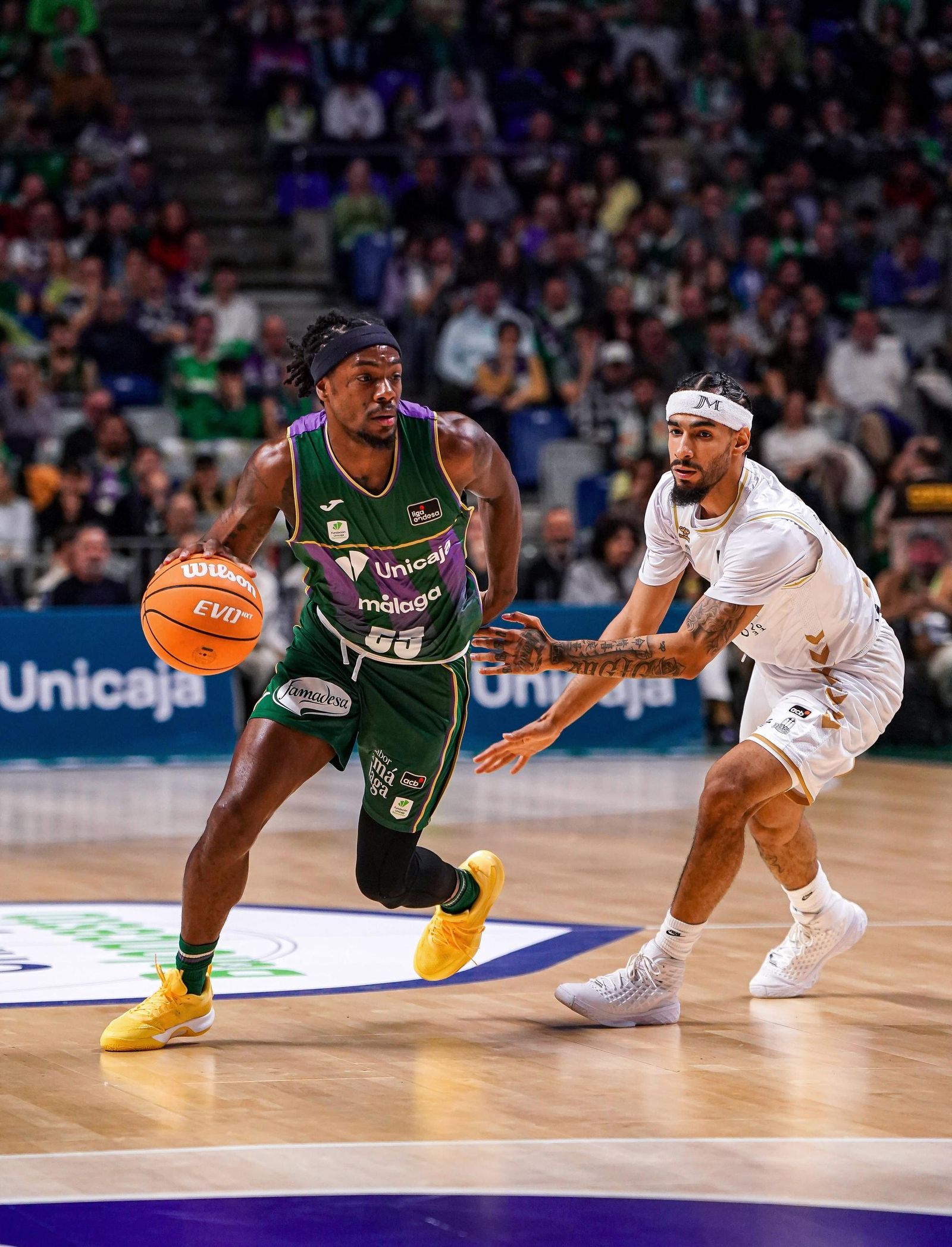 El Unicaja-San Pablo Burgos, en fotos