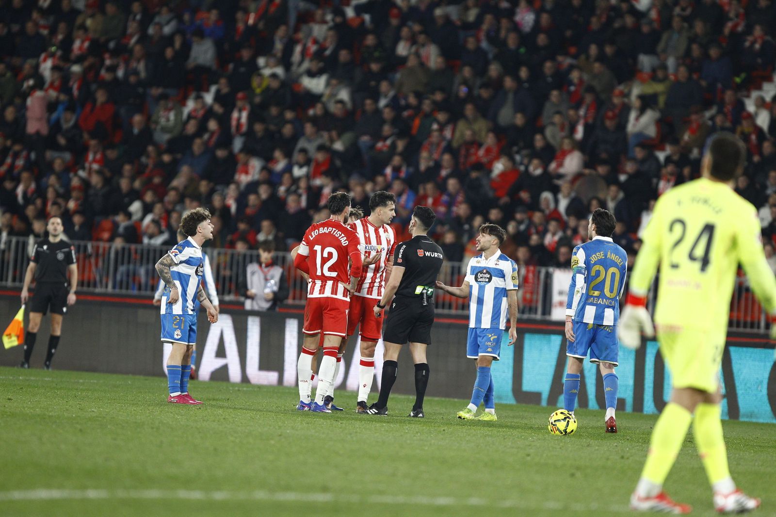Las fotos del partido U.D. Almería - Deportivo de La Coruña