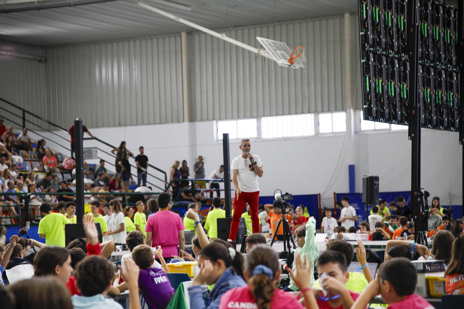 Las imágenes del World robot olympiad en Huércal de Almería