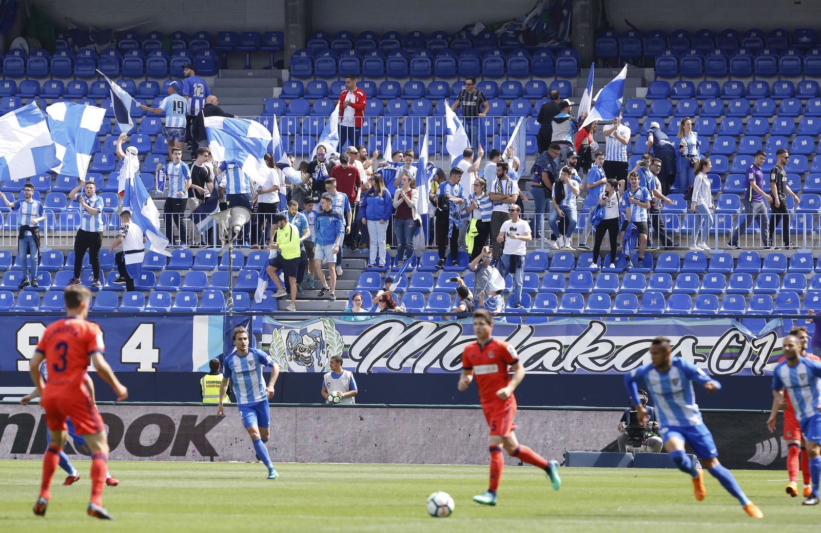 Las imágenes del Málaga-Real Sociedad