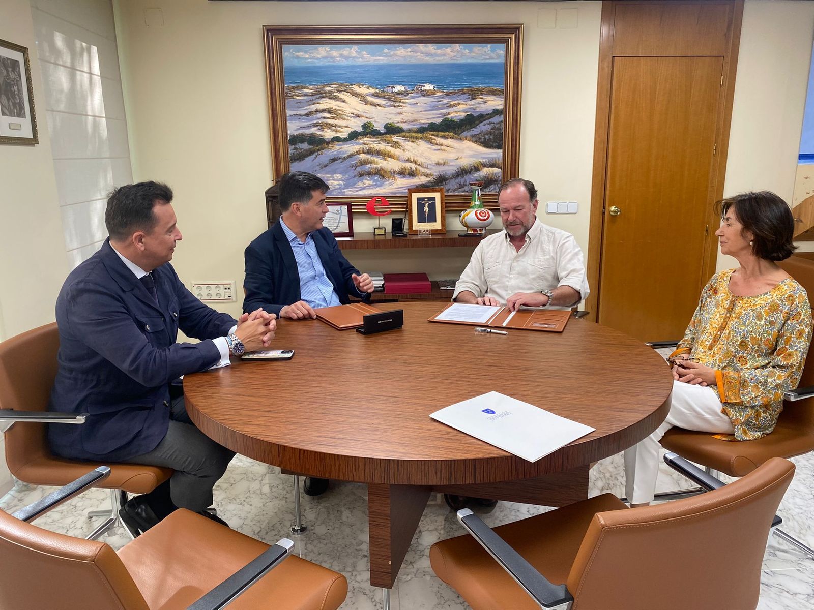 Firma del convenio de Caja Rural del Sur y San Telmo Business School.