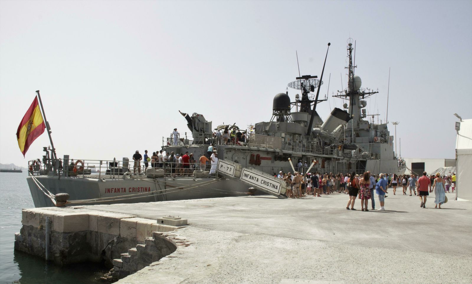 Jornada de puertas abiertas en el puerto de Motril