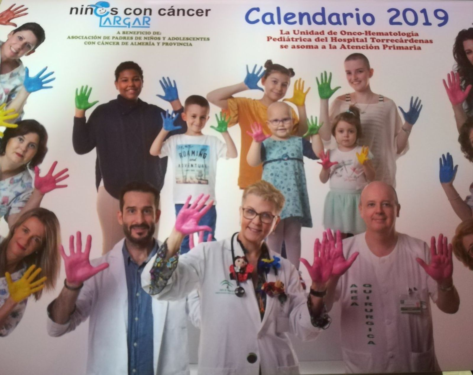 Niños con Cáncer dedica a Atención Primaria el calendario de 2019
