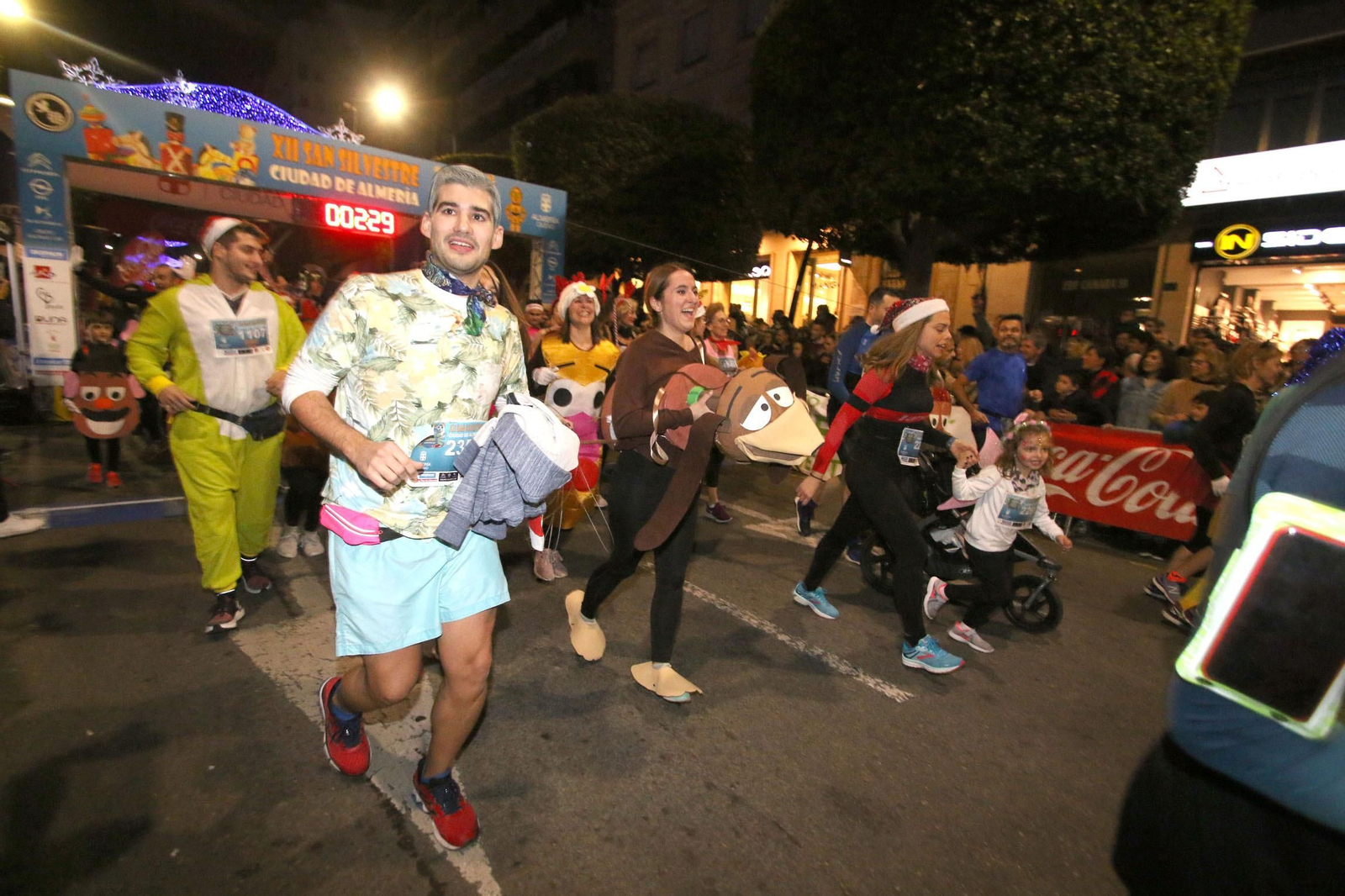 Las imágenes de la San Silvestre 2019