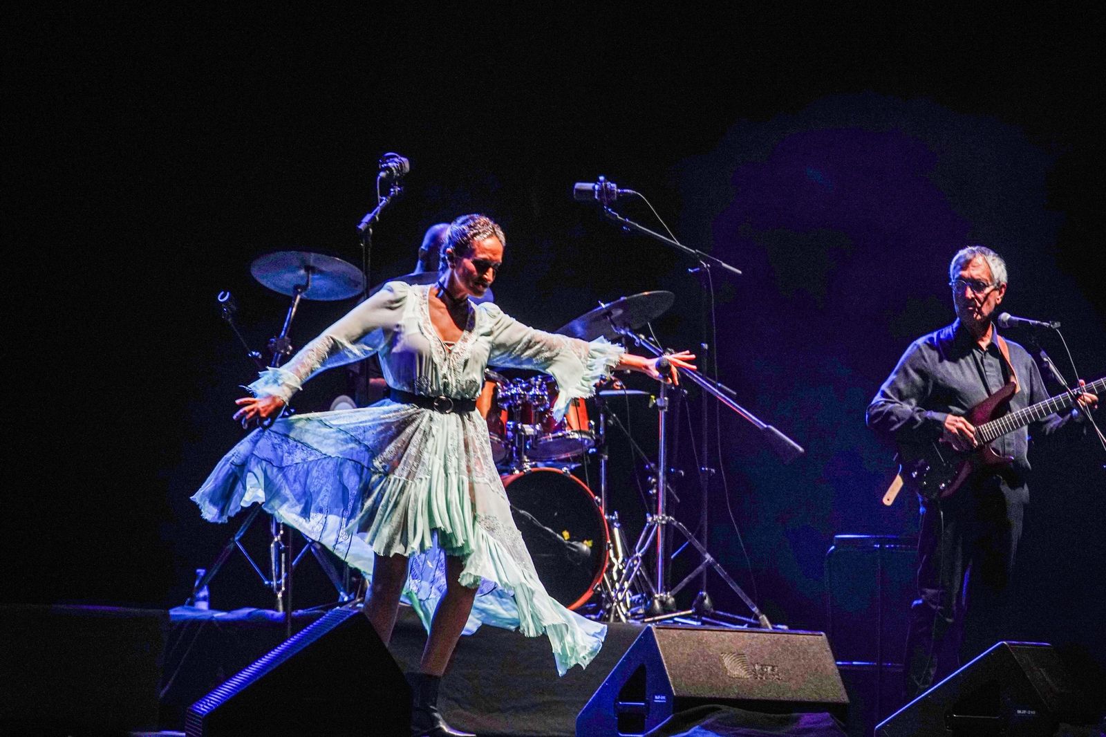 La estrella Noa ilumina el Generalife de Granada en 1001 Músicas: las imágenes